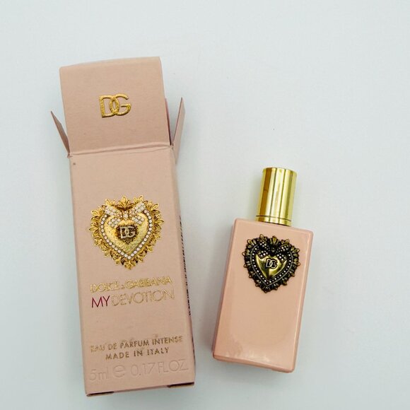 3718  DOLCE GABBANA MY DEVOTION INTENSE  NEW HIGH END FRAGRANCE DELUXE SAMPLE - Picture 1 of 3